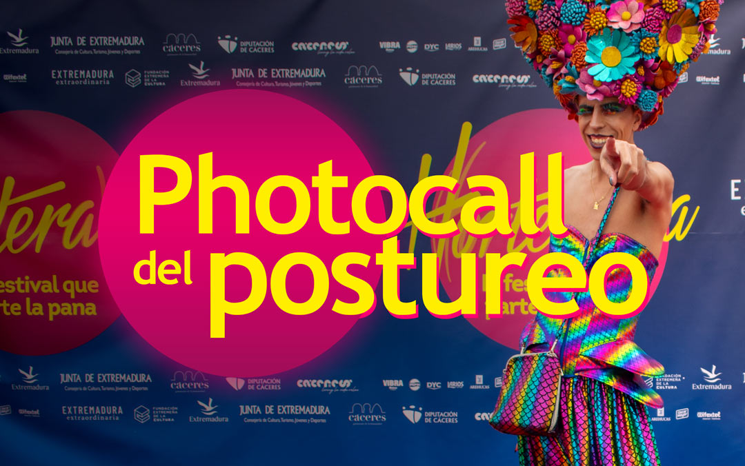 Photocall del postureo 2025 Cáceres