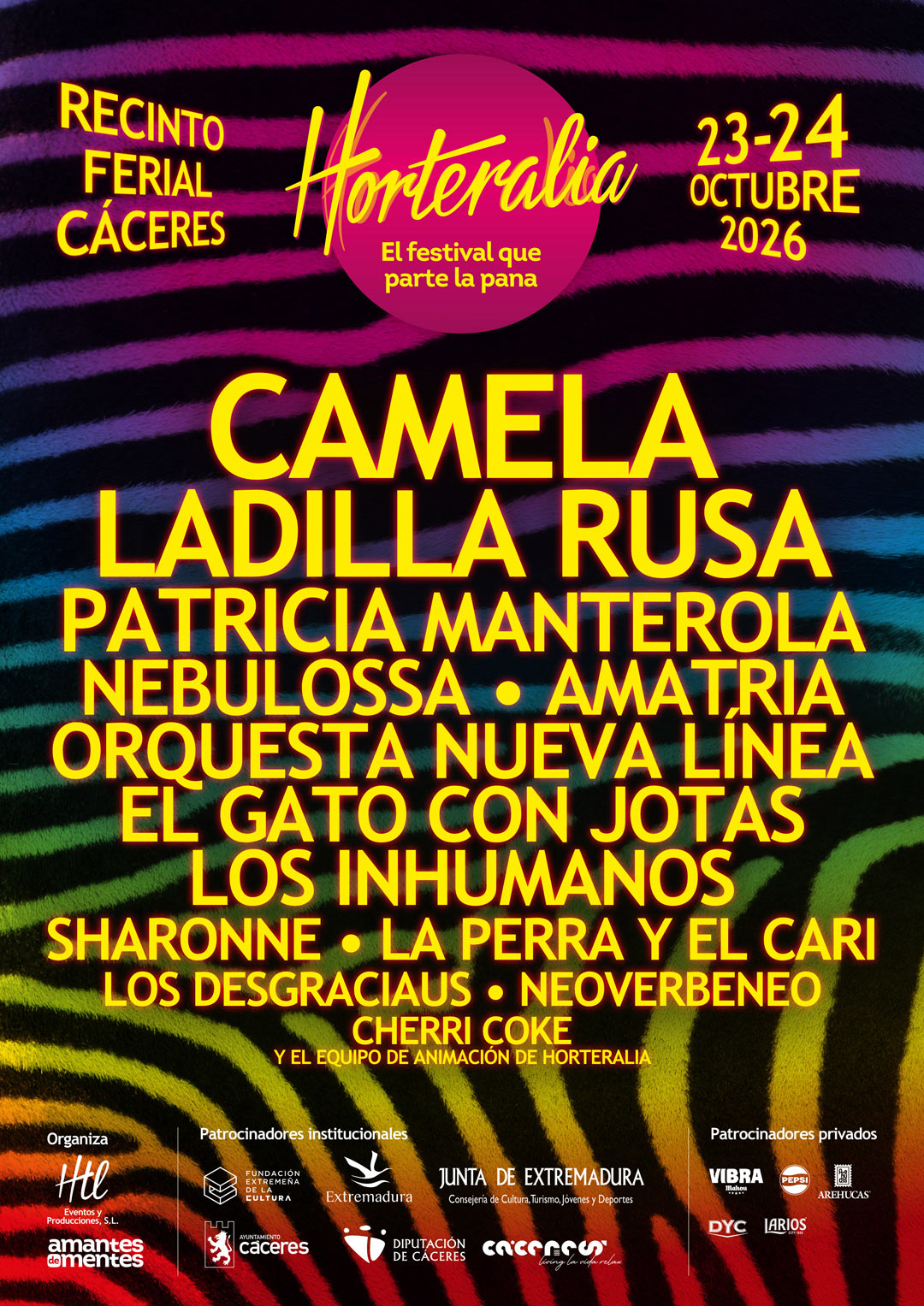 Cartel Horteralia completo