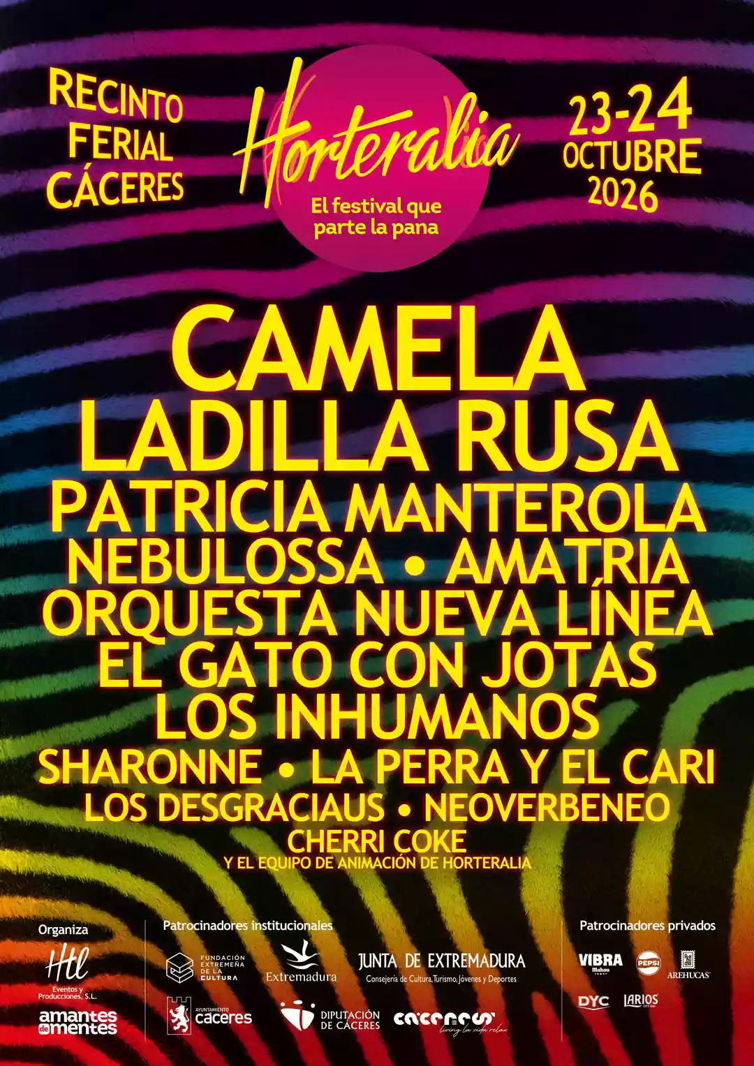 Cartel Horteralia completo