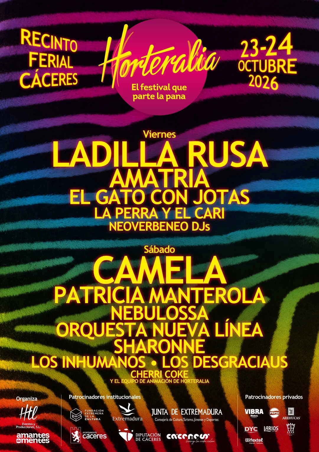 Cartel por días